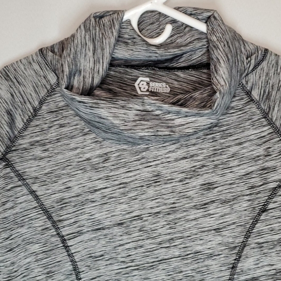 Series 8 Cowl Neck Long Sleeve Fitness Top M - Picture 2 of 8